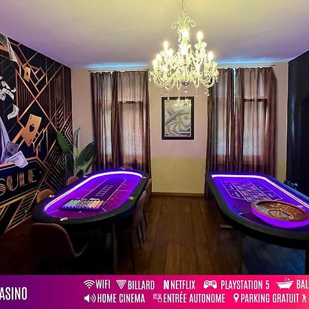 דירות מונס Capsule Casino - Jacuzzi - Billard - Netflix - Console & Jeux מראה חיצוני תמונה